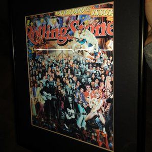 Rolling Stones 1,000th issue cover - holographic